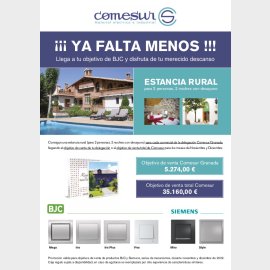 CAMPAÑA COMESUR - estancia rural - GRANADA (version online)