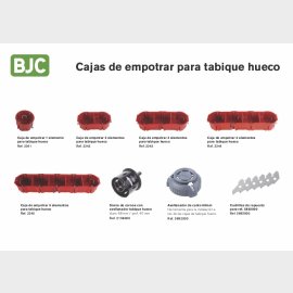 DIN A4 Cajas de empotrar para tabique hueco (online)